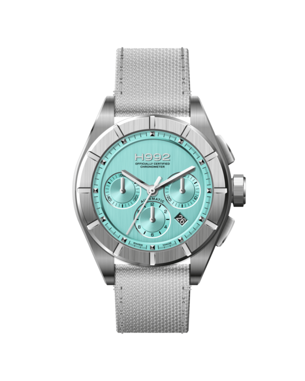H992 H3 Collection - Light blue celeste + Silver