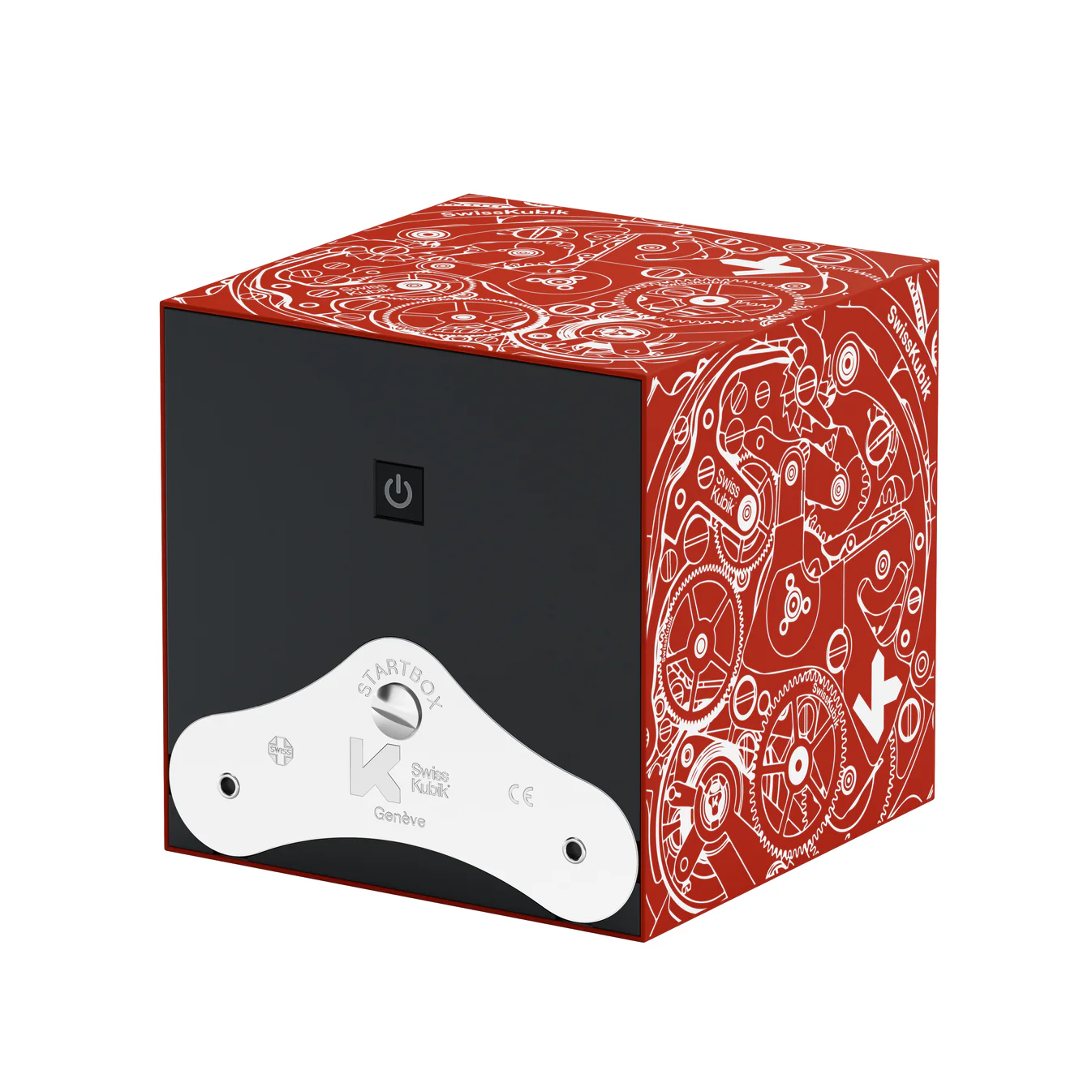 SwissKubik Startbox Soft Touch Rouge – Remontoir 1 Montre – Image 3