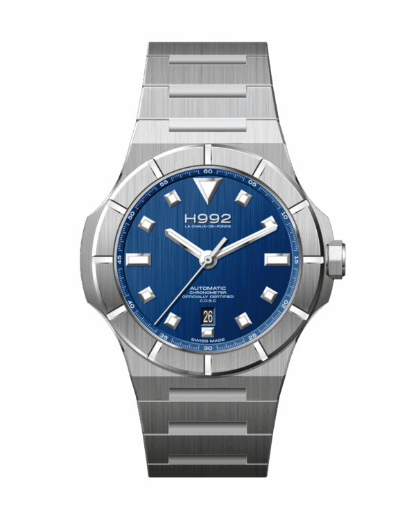 H992 H4 Collection H4 Blue + Silver Metal