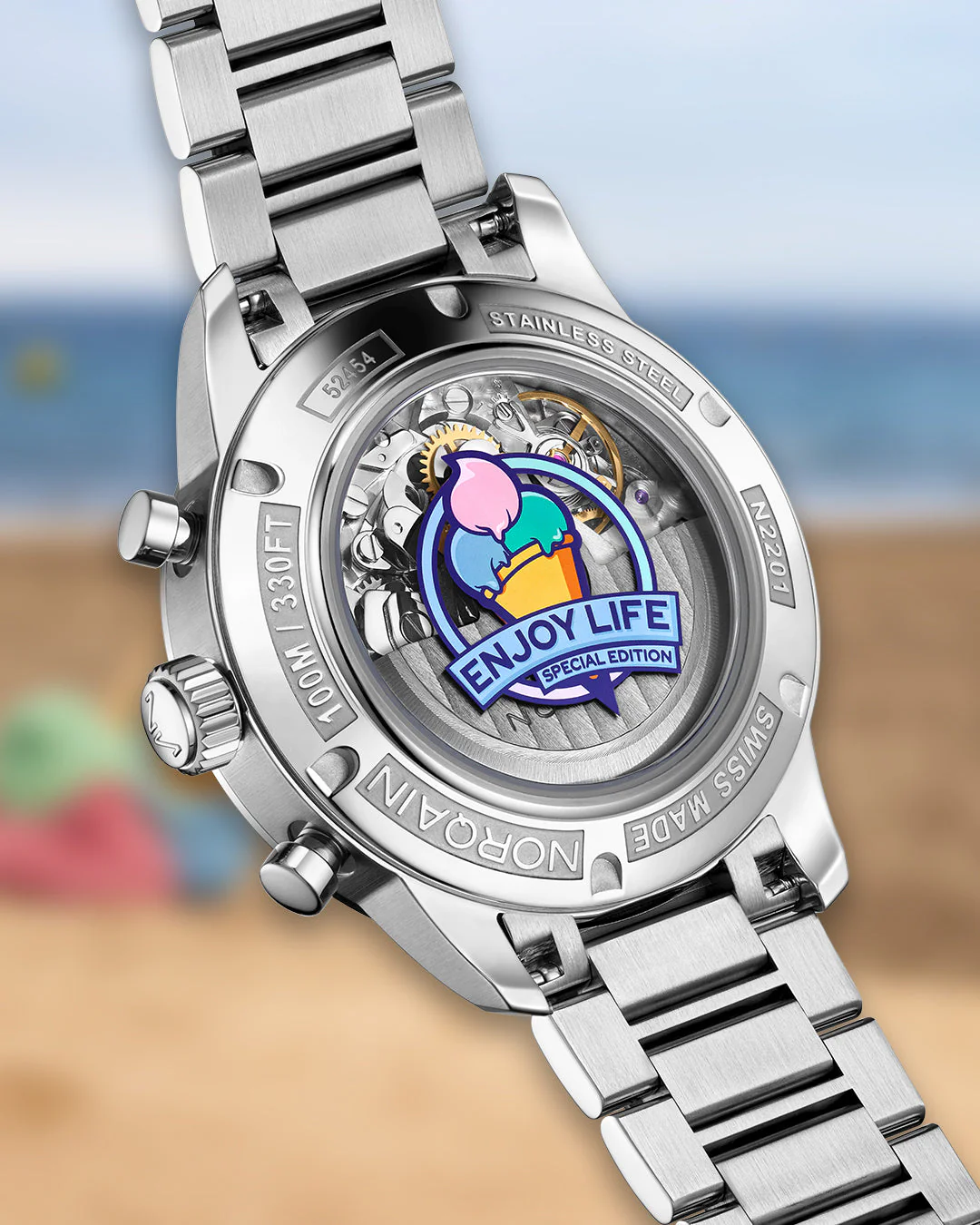 Norqain Freedom 60 Chrono 40mm Enjoy Life – Image 6