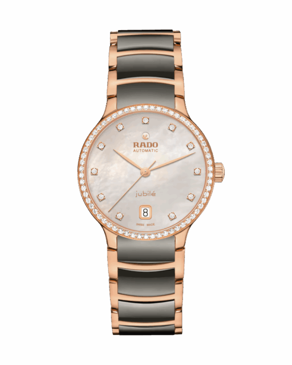 Rado Centrix Automatic Diamonds Lunette Diamants Gris