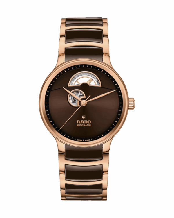 Rado Centrix Automatic Open Heart Brun