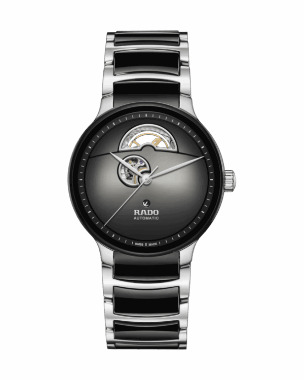 Rado Centrix Automatic Open Heart Noir