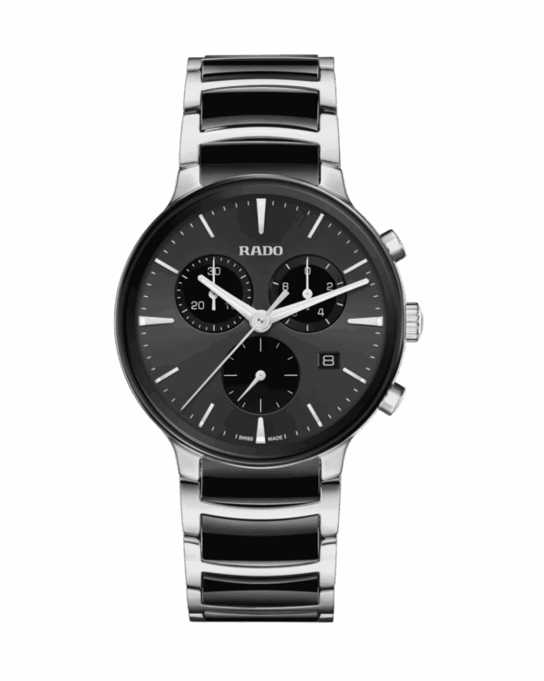 Rado Centrix Chronograph Quartz 41 mm noir