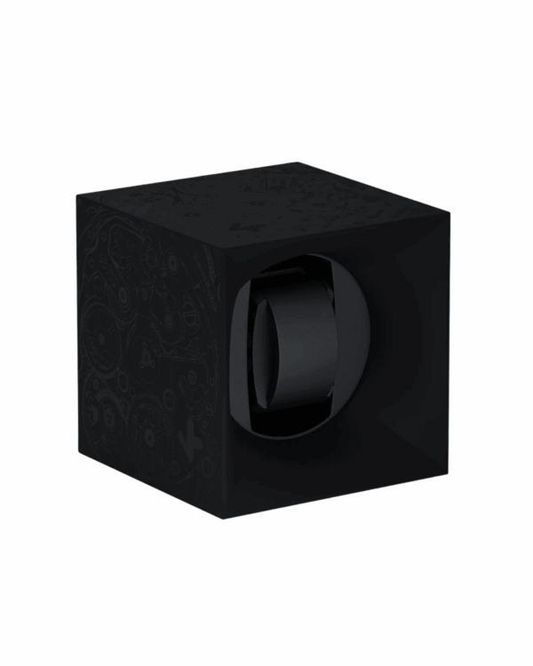 Swiss Kubik Startbox Soft Touch Noir – Remontoir 1 Montre Mouvement noir