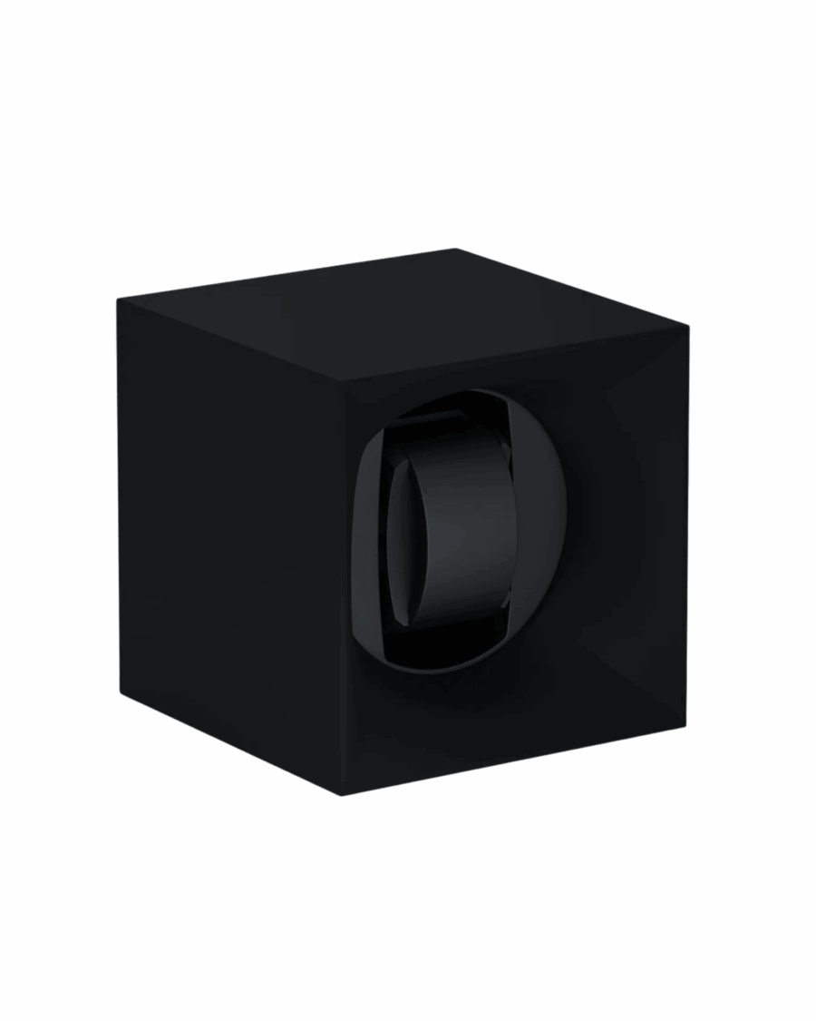 Swiss Kubik Startbox Soft Touch Noir – Remontoir 1 Montre Sans décor