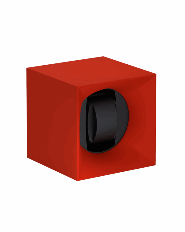 SwissKubik Startbox Soft Touch Rouge – Remontoir 1 Montre