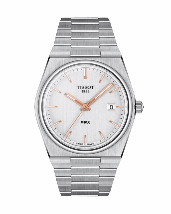 Tissot PRX Quartz 40mm Argenté