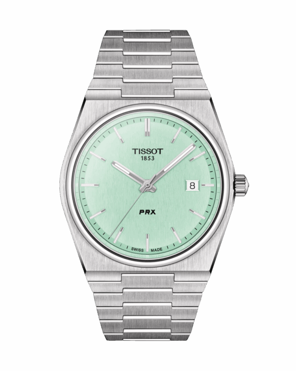 Tissot PRX Quartz 40mm Vert clair