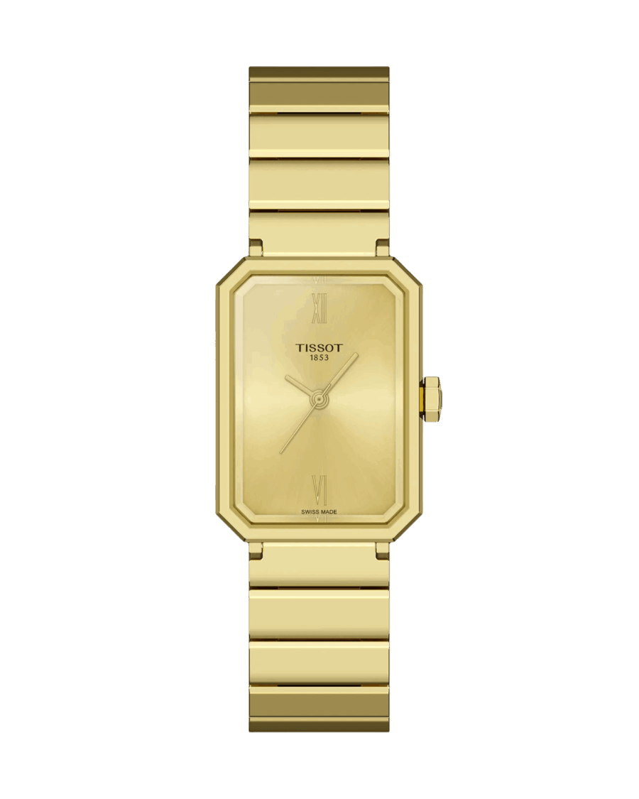 Tissot SRV — PVD or jaune