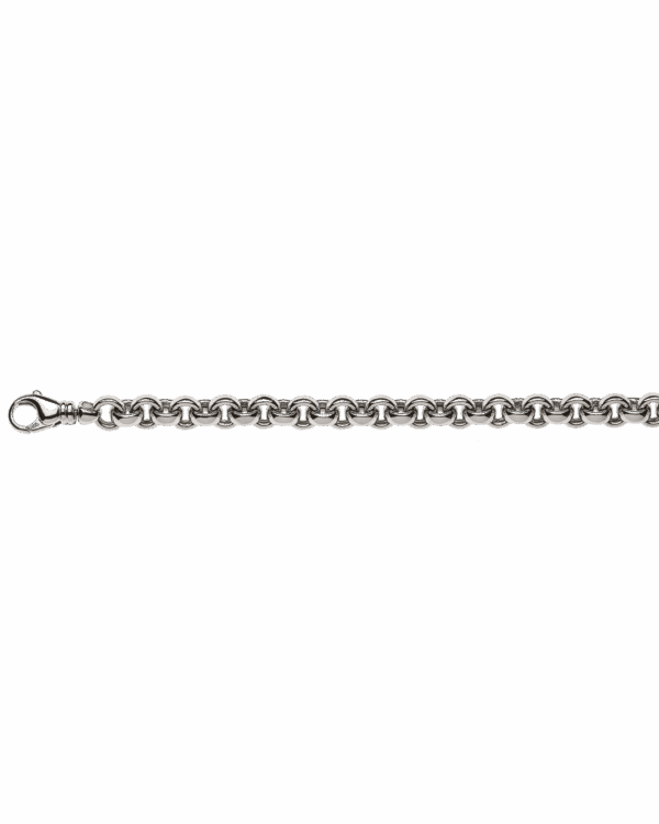 Collier Erbs or blanc 750 fait main 45cm 7