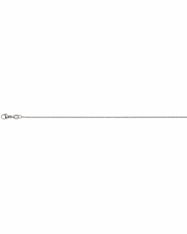 Forçat ronde or gris 750 env. 1.3mm