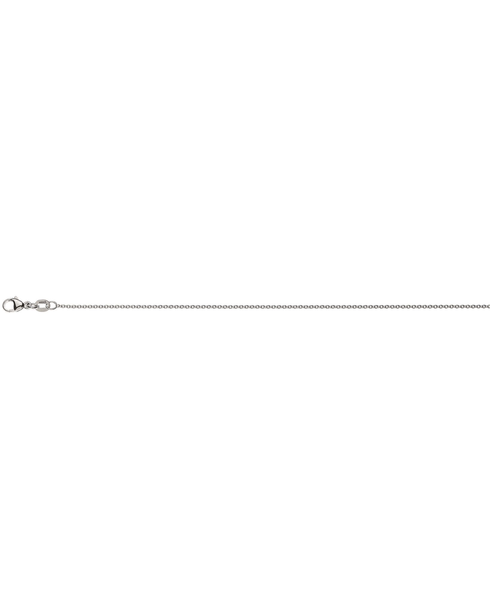 Forçat ronde or gris 750 env. 1.3mm