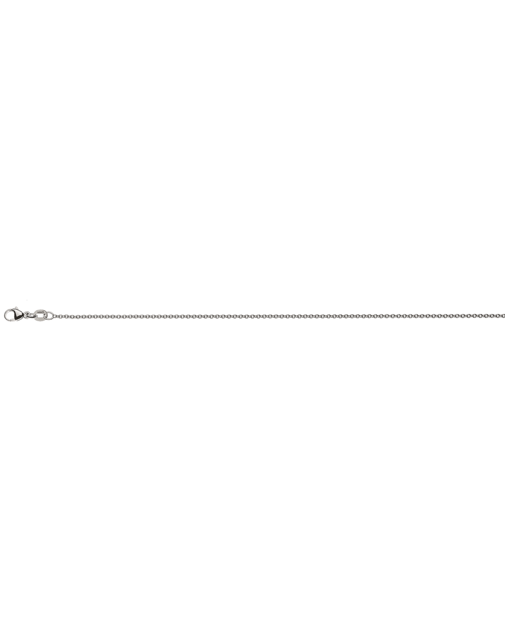 Forçat ronde or gris 750 env. 1.6mm