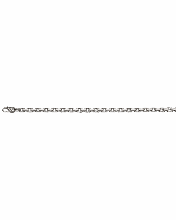 Forçat limée or gris 750 env. 5.0mm