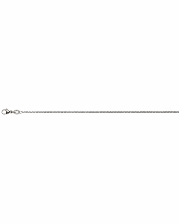 Vénitienne dimantée or gris 375 env. 1.1mm