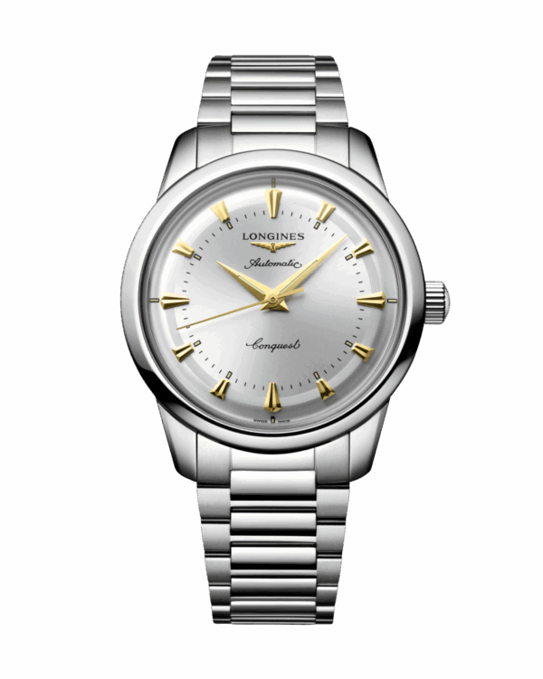 Longines Conquest Heritage 40mm Argent acier