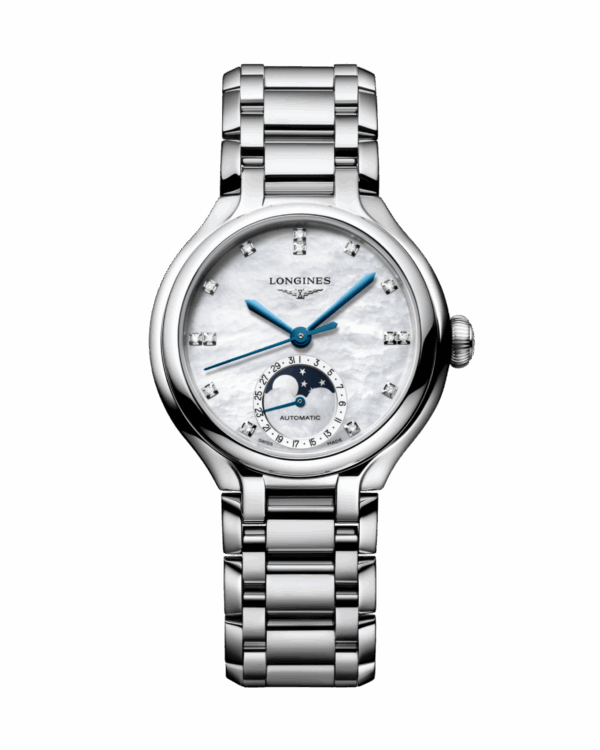 PrimaLuna Moonphase Diamants 34mm Blanc