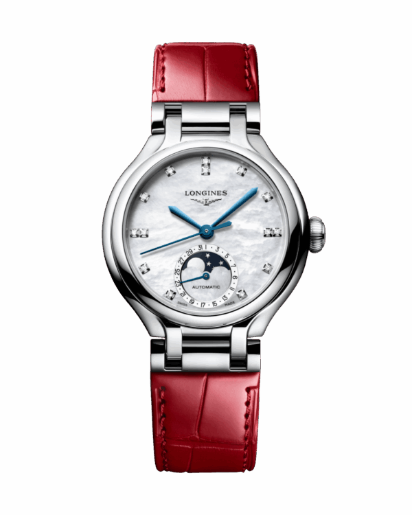 PrimaLuna Moonphase Diamants 34mm Rouge