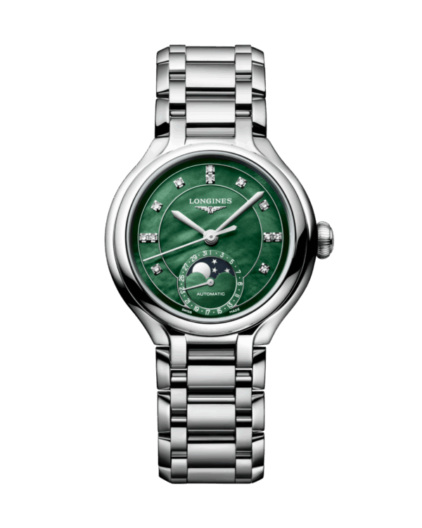 PrimaLuna Moonphase Diamants 34mm Vert