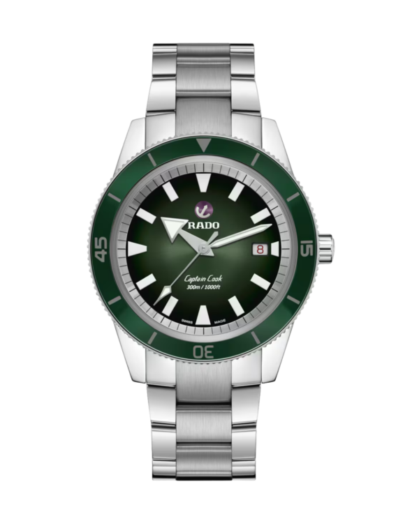 Rado Captain Cook Automatic 42mm Vert Maillons