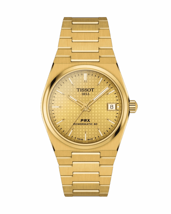 Tissot PRX Powermatic 80 35mm dorée