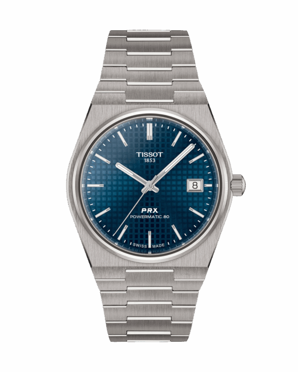 Tissot PRX Powermatic 80 Titane Bleu