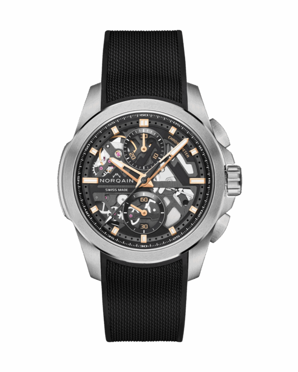 Independence Skeleton Chrono Flyback 42mm Black - Noir