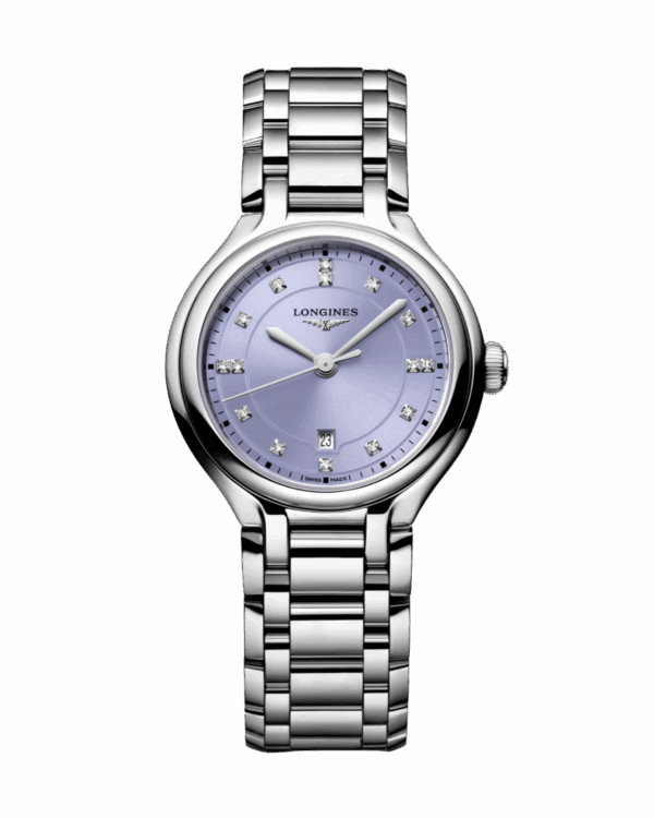 Longines PrimaLuna Diamants 30mm Violet