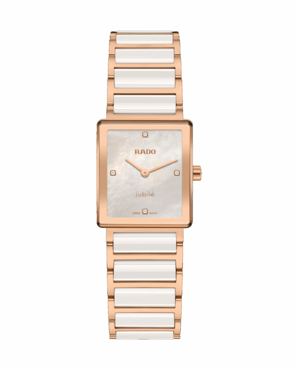 Rado Integral Diamonds 23mm Rose doré