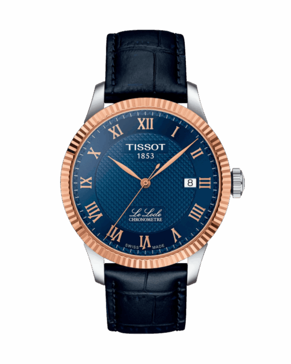 Tissot Le Locle Gold 39.3mm Bleu