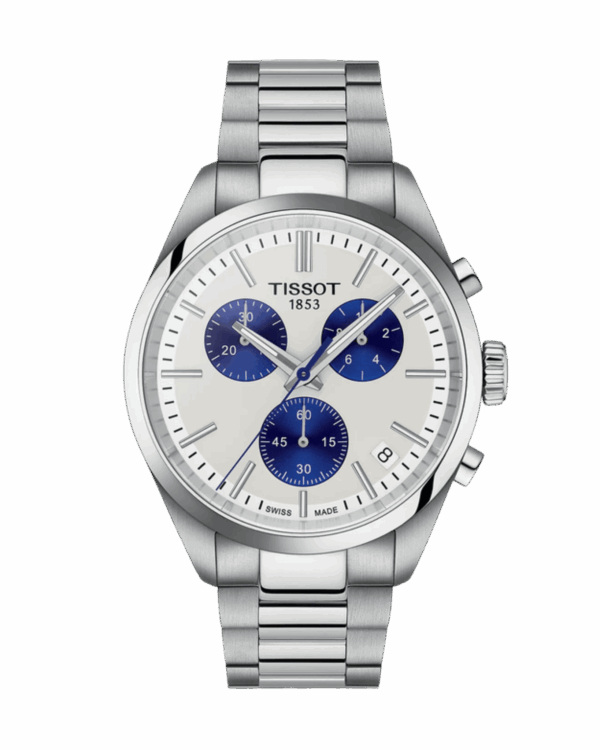 Tissot PR 100 Chronograph 40mm Blanc
