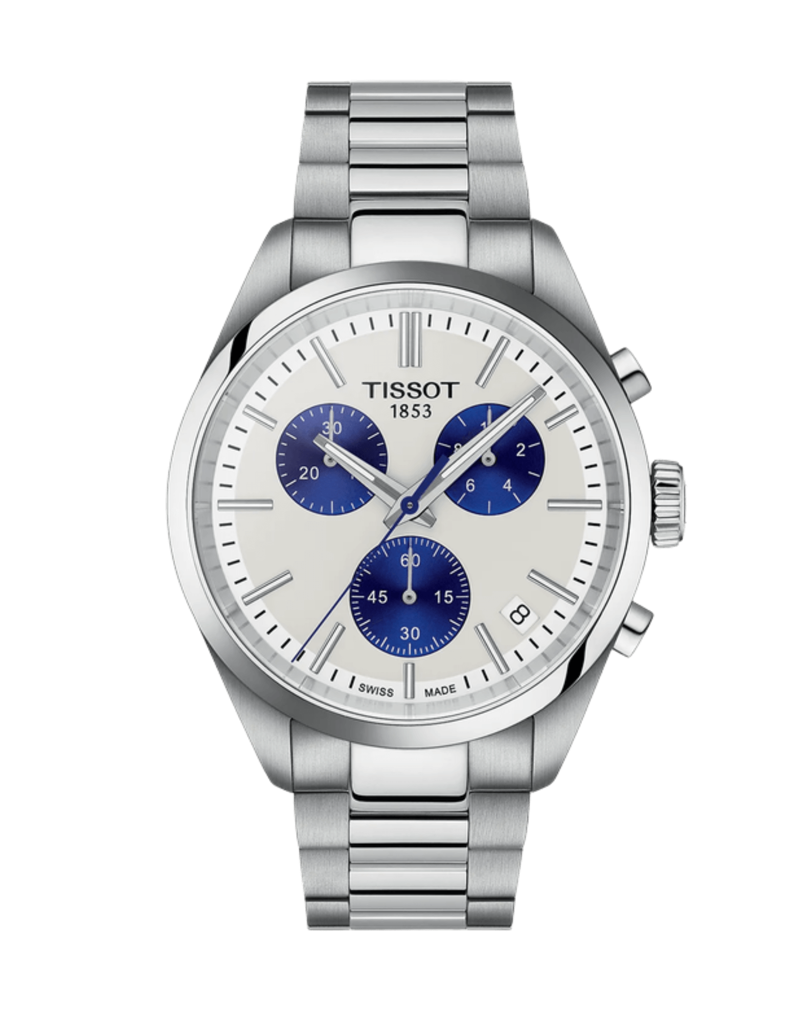 Tissot PR 100 Chronograph 40mm Blanc