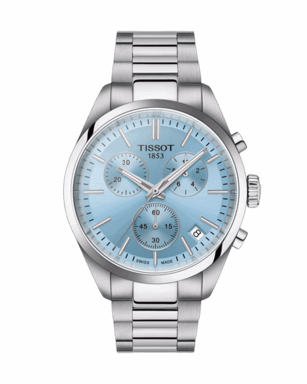 Tissot PR 100 Chronograph 40mm Bleu claire