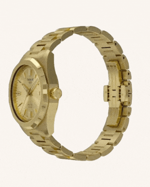 Tissot PRC 100 34mm Doré