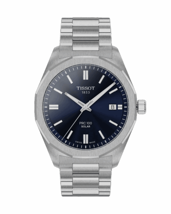 Tissot PRC 100 Solar 39mm Argent