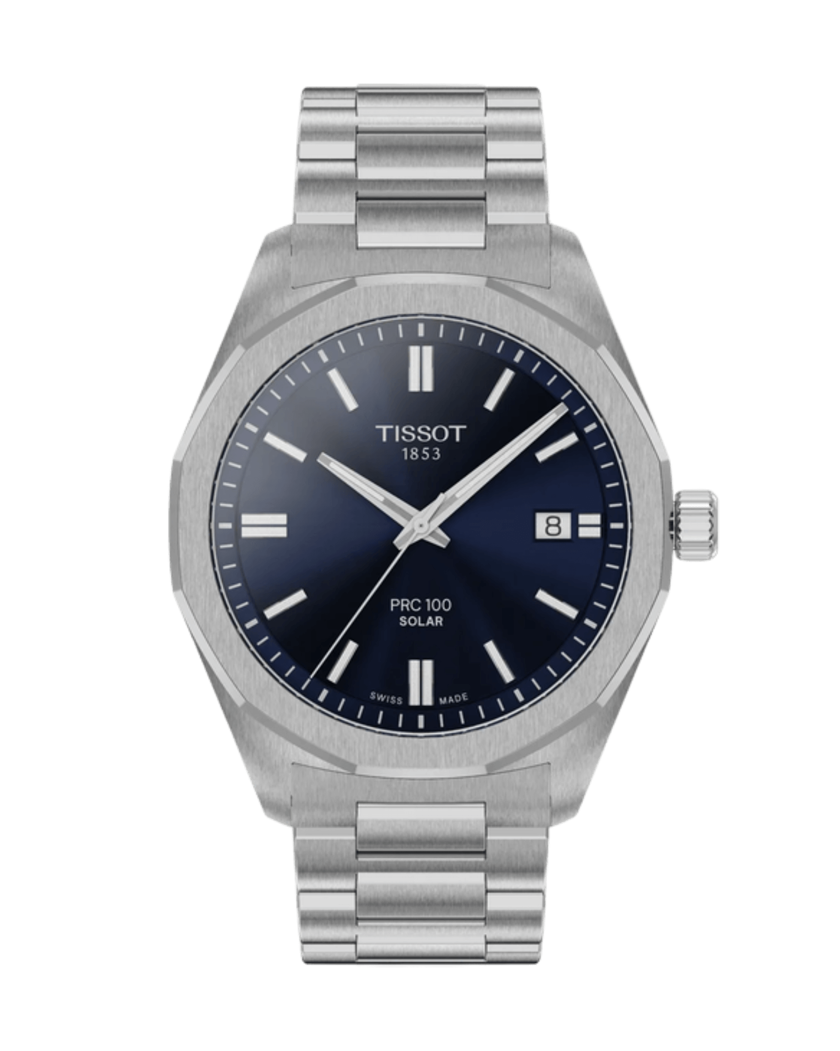 Tissot PRC 100 Solar 39mm Argent