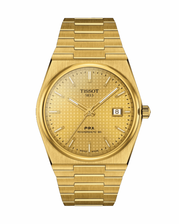 Tissot PRX Powermatic 80 40 mm - Bracelet acier - Or
