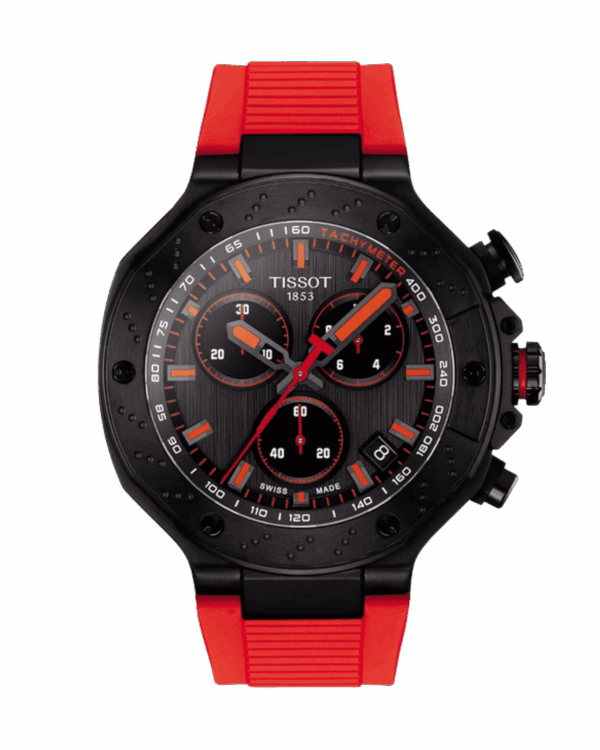 Tissot T-Race Quartz Chronograph 45mm rouge