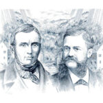 Portrait d’Auguste Agassiz et d’Ernest Francillon, fondateurs de Longines