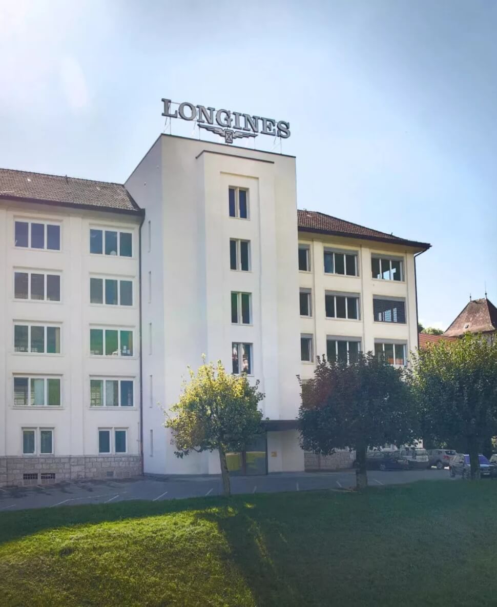 Manufacture historique Longines à Saint-Imier en Suisse