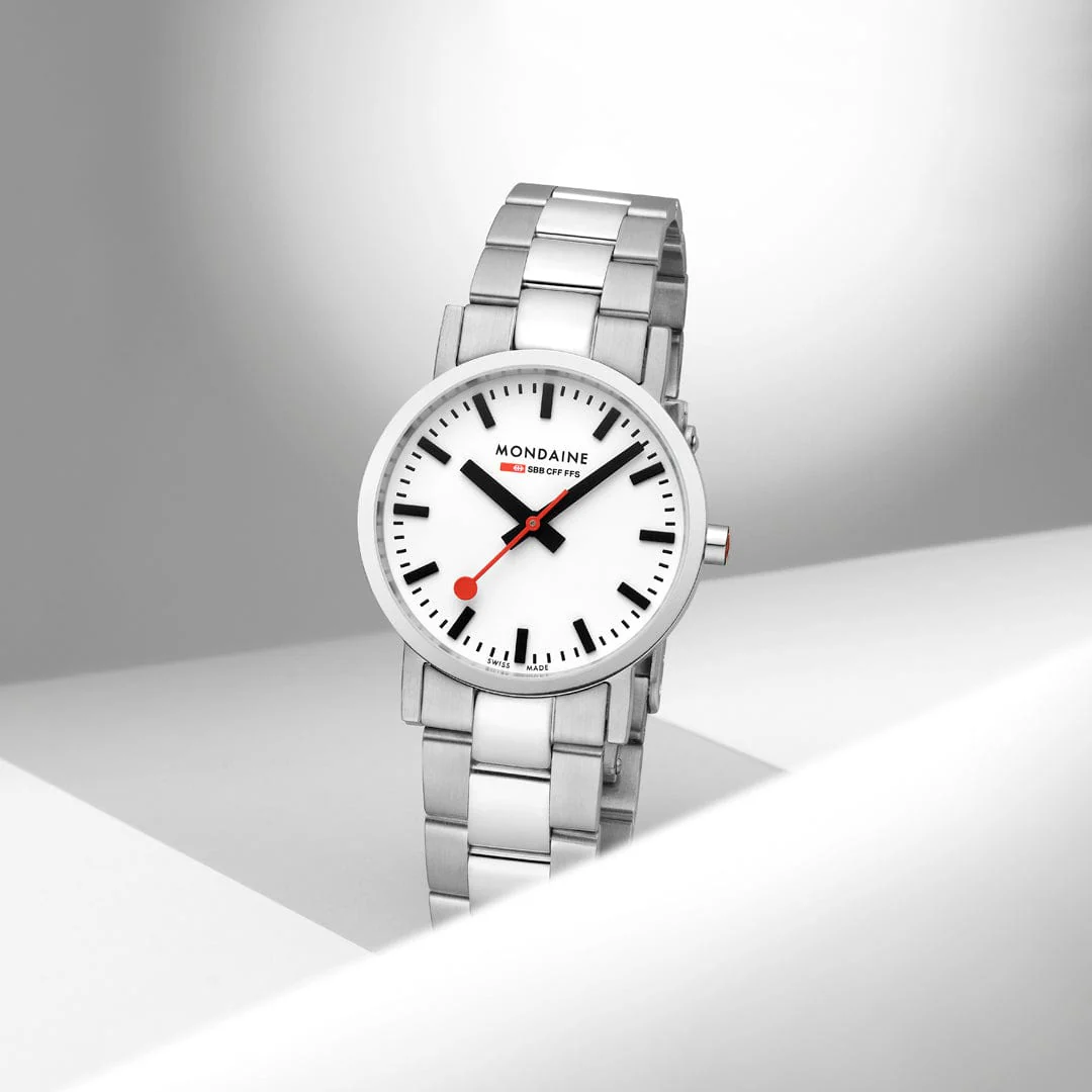 Mondaine Classic 30mm acier – Image 2