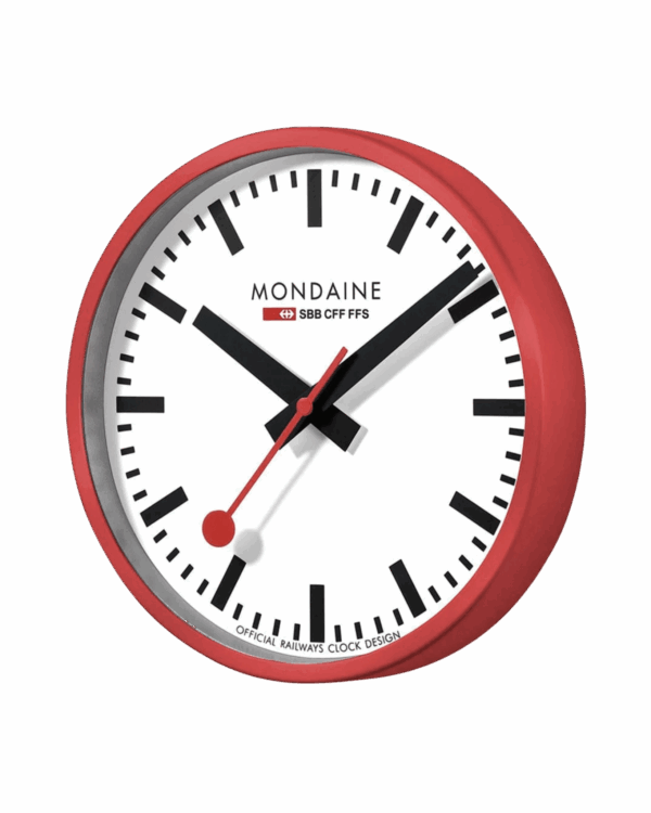 Mondaine horloge murale 25cm Or Rourge
