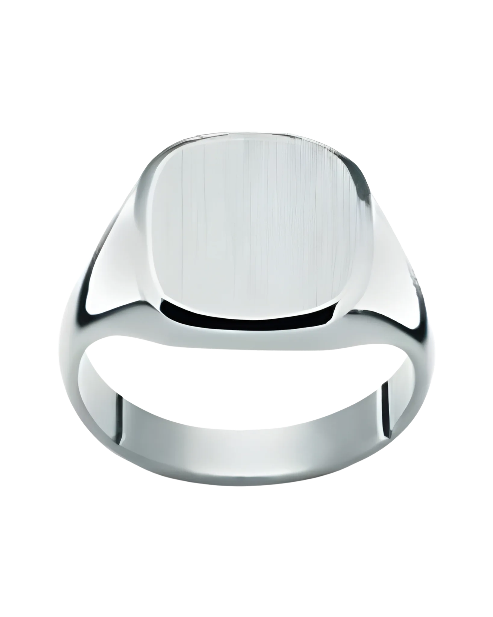 Chevalière carrée argent 925 rhodié – Pfalzer