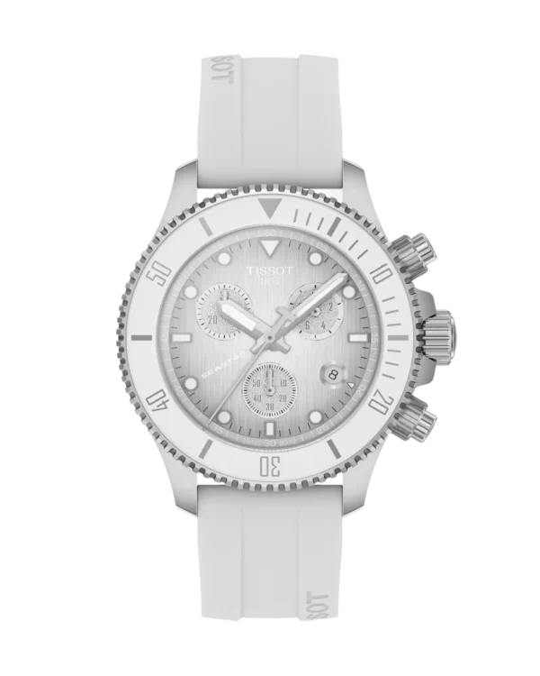Tissot Seastar 1000 Quartz Chronograph 38mm Blanc
