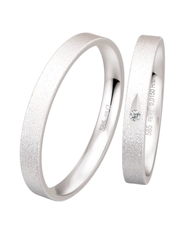 Alliance Breuning Topseller or blanc 585 diamant 3 mm