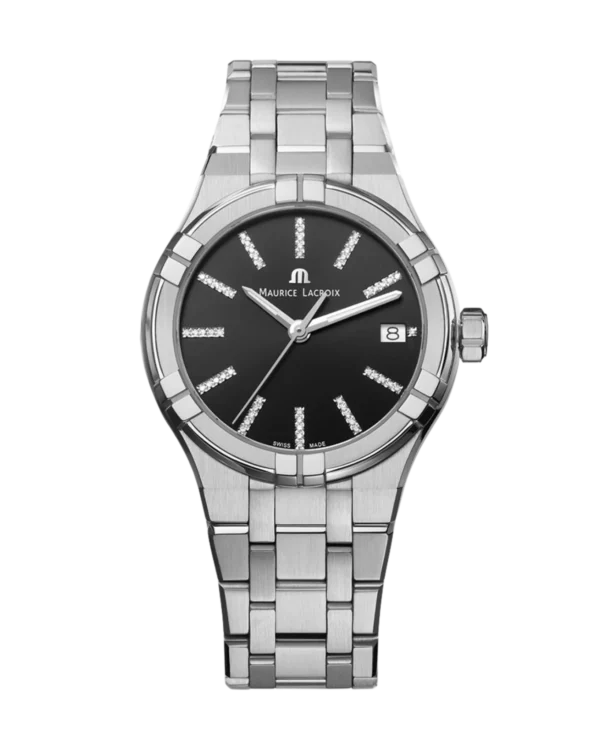 Maurice Lacroix Aikon Quartz Date 35mm - Noir