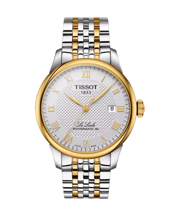 Tissot Le Locle 39.3mm PVD or jaune