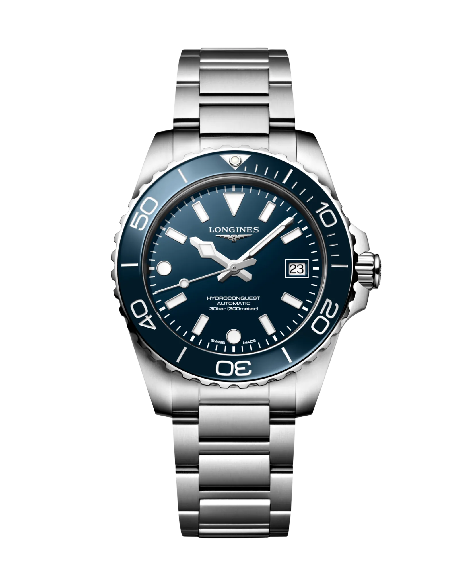 Longines HydroConquest 39mm Bleu