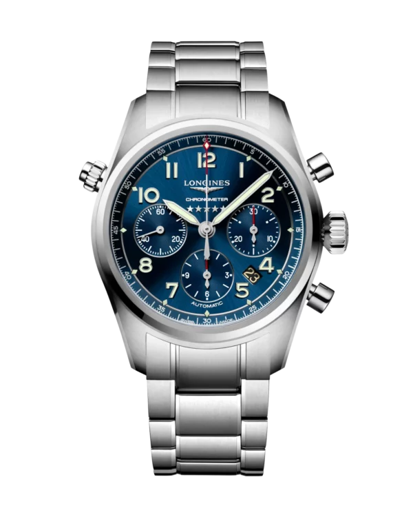 Longines Spirit Chronograph Bleu soleillé
